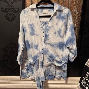 Urban Outfitters Romper Tie Dye